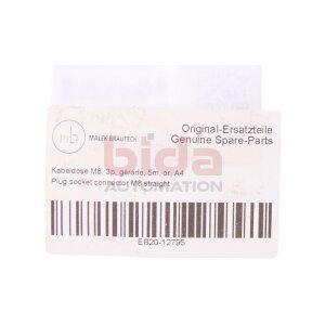 ifm electronic M8,3P Kabeldose M8, Plug socket connector...