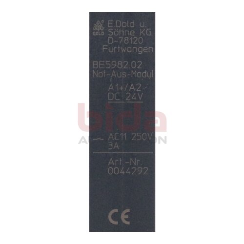 E.Dold und S&ouml;hne  BE5982 02 Art-Nr.0044292 Not-Aus-Modul Emergency Stop Module
