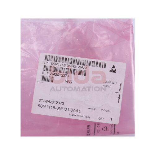 Siemens 6SN1118-0NH01-0AA1 SIMODRIVE 611 Universal HRS Regelungseinschub Control insert