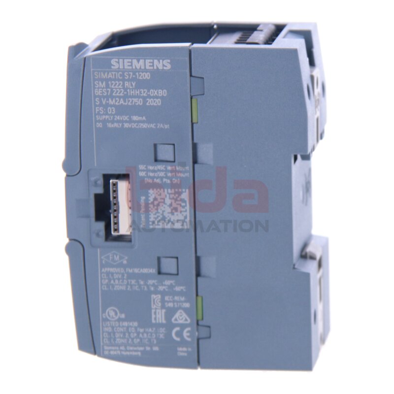 Siemens 6ES7222-1HH32-0XB0 SIMATIC S7-1200, Digitalausgabe SM 1222,16DO Digital output