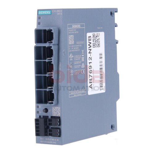 Siemens 6GK5615-0AA00-2AA2 SCALANCE S615 LAN-Router