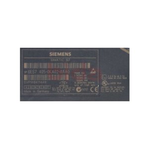 Siemens 6ES7 405-0KA02-0AA0 SIMATIC S7-400...