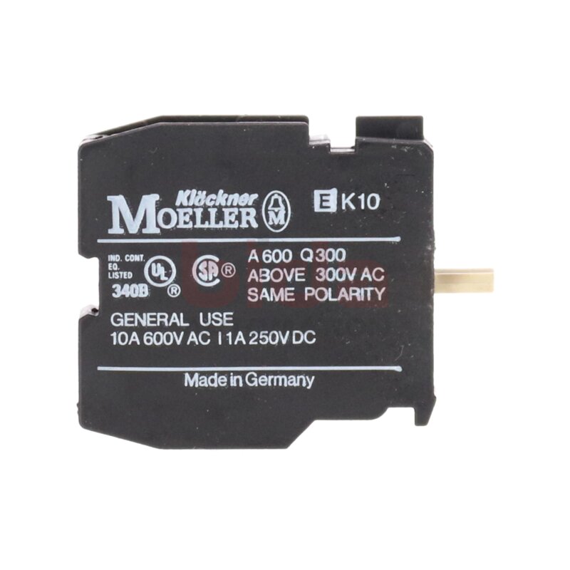 Moeller EK10 Kontaktelement Schlie&szlig;er Contact Block  Closer