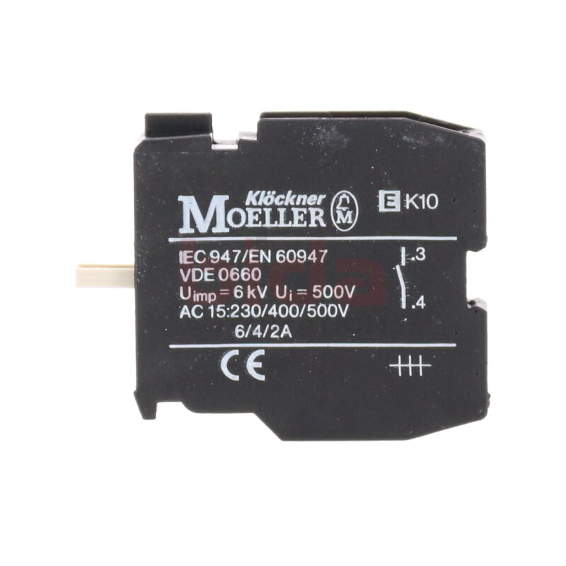 Moeller EK10 Kontaktelement Schlie&szlig;er Contact Block  Closer
