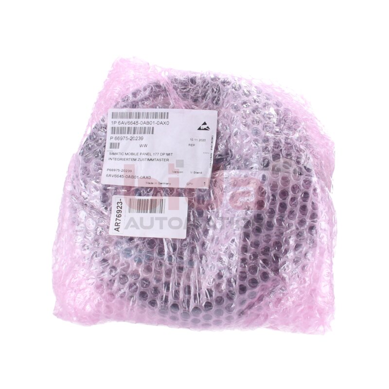 Siemens 6AV6645-0AB01-0AX0 (6AV6 645-0AB01-0AX0) SIMATIC Mobile Panel 177DP