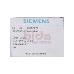 Siemens 6AV3535-1TA41-0BX1 Bedienfeld Operator Panel mit...
