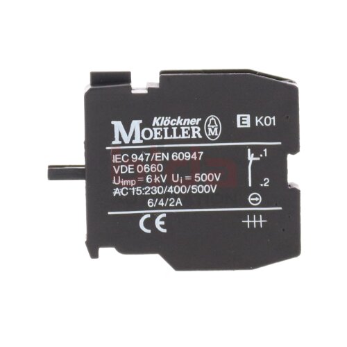 Moeller EK01 Kontaktelement &Ouml;ffner Contakt Block Opener