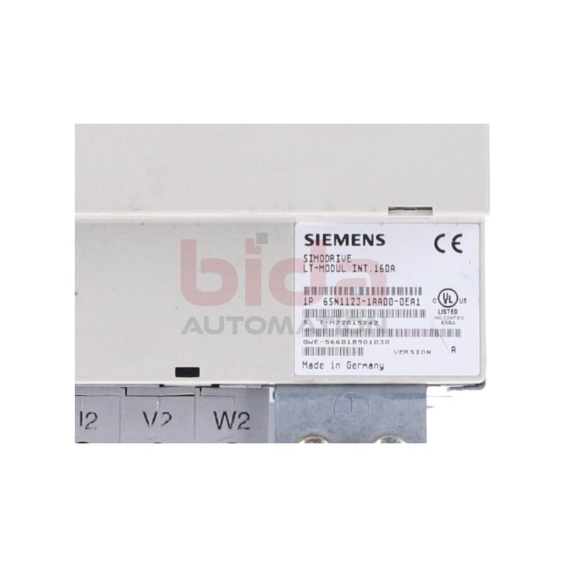 Siemens 6SN1123-1AA00-0EA1 SIMODRIVE 611 Leistungsmodul Power module