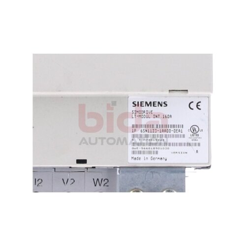 Siemens 6SN1123-1AA00-0EA1 SIMODRIVE 611 Leistungsmodul Power module