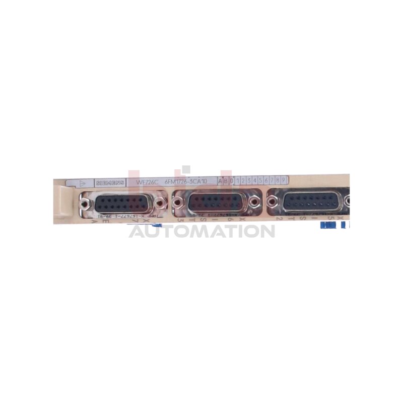 Siemens 6FM1726-3CA10 / 6FM1 726-3CA10 SIMATIC S5 Positionierbaugruppe WF 726C V1.7 Positioning module