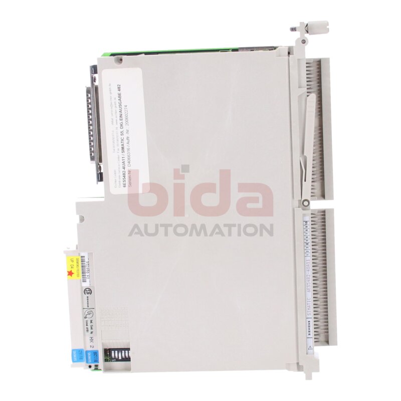 Siemens 6ES5482-4UA11 / 6ES5 482-4UA11 SIMATIC S5, DIG.EIN/AUSGABE 482 / SIMATIC S5, DIG.IN/OUTPUT 482