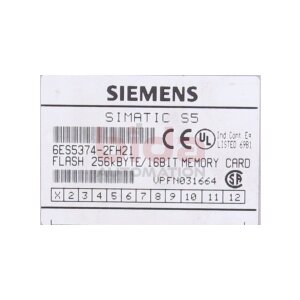 Siemens 6ES5374-2FH21 / 6ES5 374-2FH21 SIMATIC S5, MEMORY...
