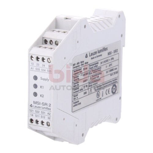 Leuze MSI-SR2(549911) Sicherheits-Schaltger&auml;t Emergency-Stop-Relay