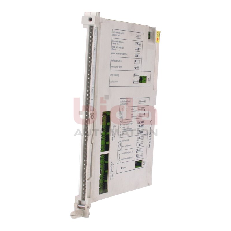 Siemens 6ES5460-4UA13 / 6ES5 460-4UA13  SIMATIC S5 Analogeingabe / Analogue input