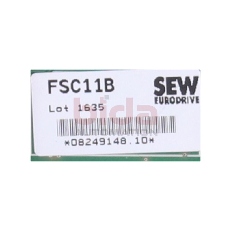 SEW 08249148.10 (FSC11B) Kommunikationsschnittstelle Communication interface