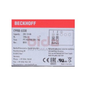 BECKHOFF C9900-U330 Akkupack für PCs mit...