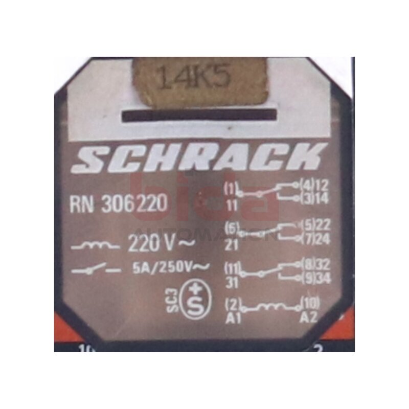 SCHRACK RN306220 Koppelrelais Interlock relay