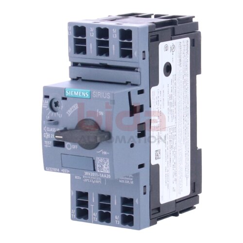Siemens 3RV2011-1AA20 / 3RV2 011-1AA20 Leistungsschalter Circuit breaker
