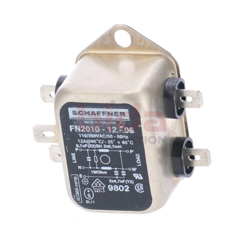 Schaffner FN2010-12-06 EMI Netzfilter EMI Power Line Filter