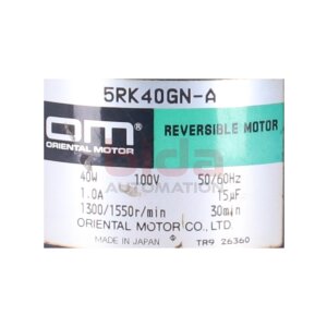 ORIENTAL MOTOR 5RK40GN-A Umkehrbarer Motor Reversible Motor