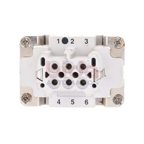 Walther 710 106 16A 400V-  Buchseneinsatz Socket Insert