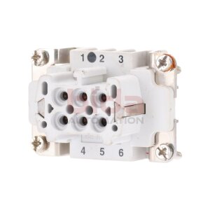 Walther 710 106 16A 400V-  Buchseneinsatz Socket Insert