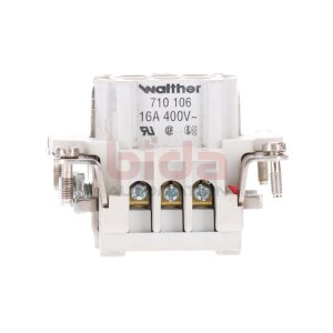 Walther 710 106 16A 400V-  Buchseneinsatz Socket Insert