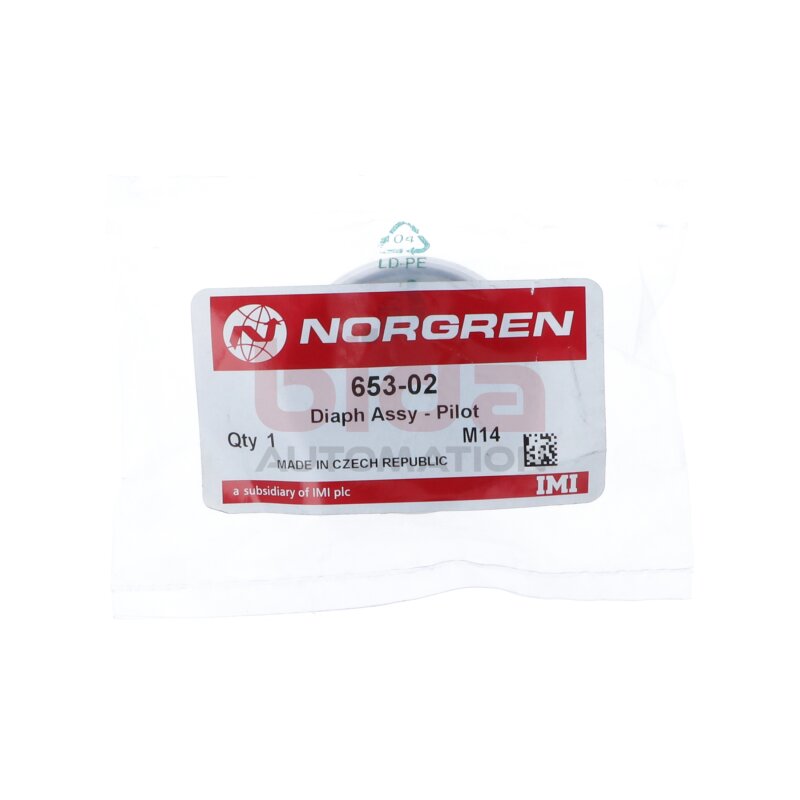 NORGREN 653-02 Diaph Assy - Pilot