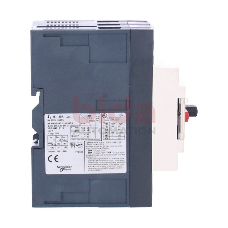 Telemecanique GV3ME25 Motorschutzschalter Motor circuit breaker