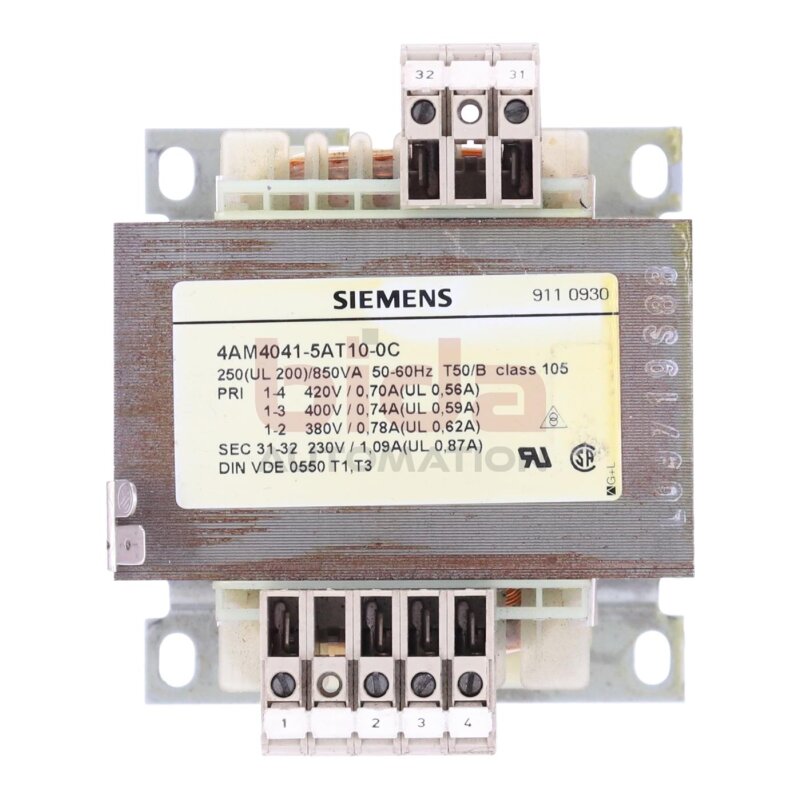 Siemens 4AM4041-5AT10-0C / 4AM4 041-5AT10-0C Steuertranformator  Control Transformer