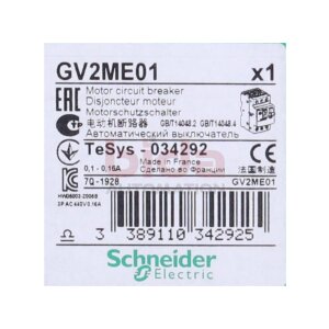 Schneider Electronic GV2ME01 Motorschutzschalter / Motor...
