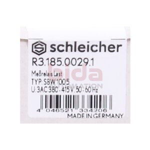 Schleicher R3.185.0029.1 (SBW1005) Mess- und...