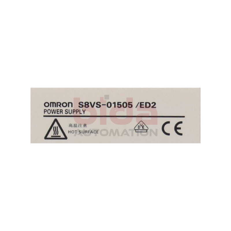 Omron S8VS-01505 /ED2 Schaltnetzteil Power supply