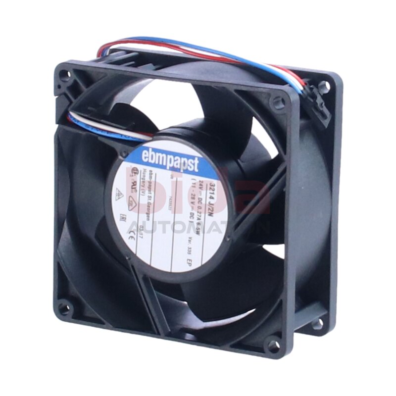 ebmpapst 3214J/2N Axiall&uuml;fter / Axial fan 24V