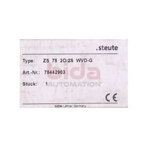 steute ZS 752 Ö/2 WVD-G Sicherheitsschalter / safety...