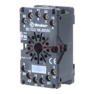 Finder  90.112.0 Relaissockel / relay socket 400V AC / 10A