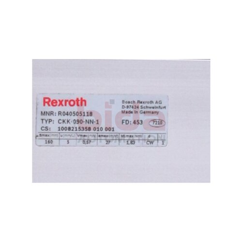 Rexroth CKK-090-NN-1 (R040505118) Compactmodul Compact module