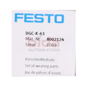 Festo DGC-K-63  (8002124) Verschleißteilsatz Set of...