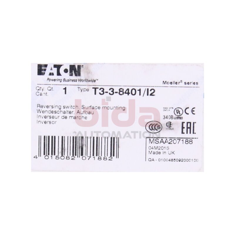 EATON T3-3-8401/I2