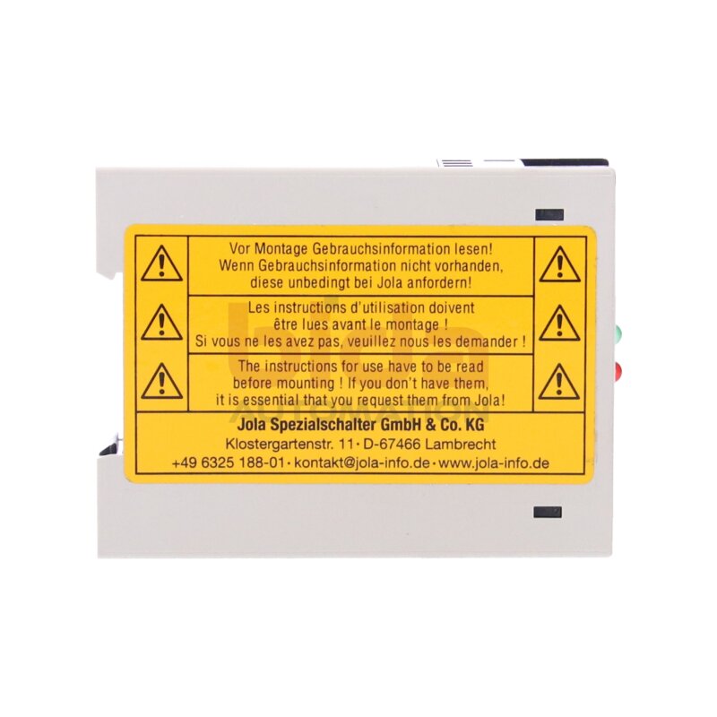 Jola NR 3 A / NR3A Elektrodenrelais Electrode relay