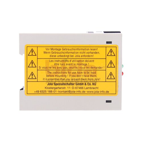 Jola NR 3 A / NR3A Elektrodenrelais Electrode relay