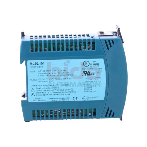 PULS power supply MIL30.101 Hutschienen-Netzteile f&uuml;r 1-Phasen-Systeme