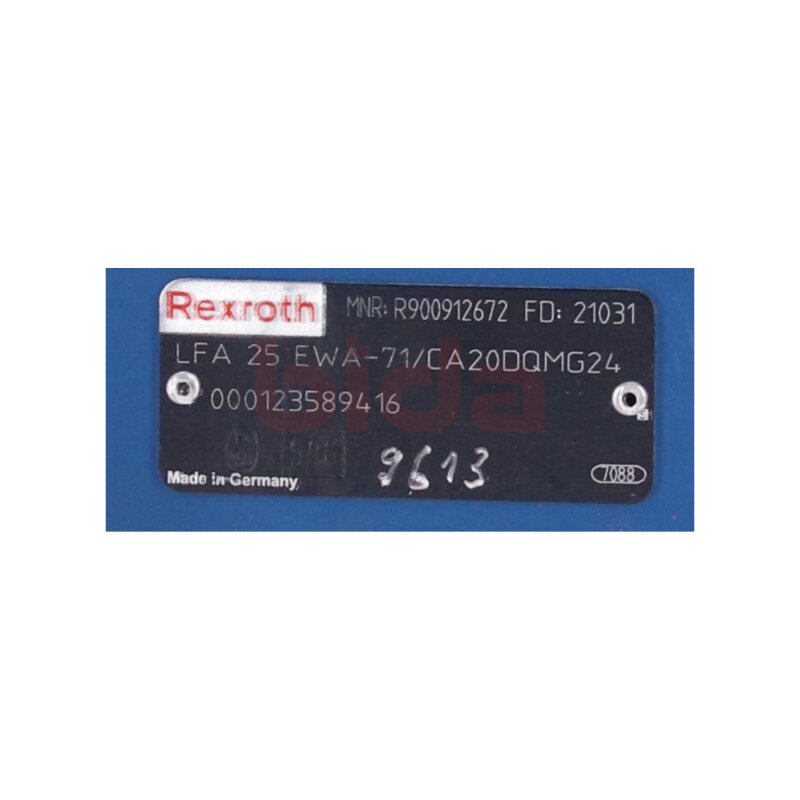 Rexroth LFA 25 EWA-7X/CA20DQMG24 (R900912672) Logik-Deckel Logic cover