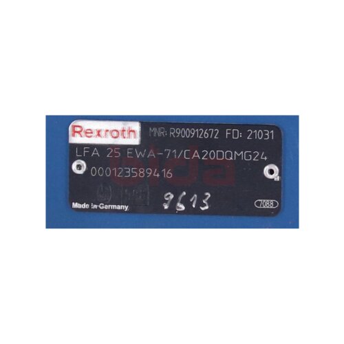 Rexroth LFA 25 EWA-7X/CA20DQMG24 (R900912672) Logik-Deckel Logic cover