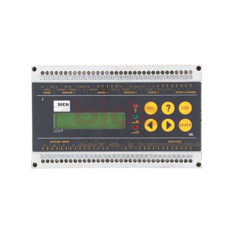 Sick LCUP-400 Ident.Nr.1012 523 24 VDC 12W Lichtvorhang-Steuerung Light Curtain Controller