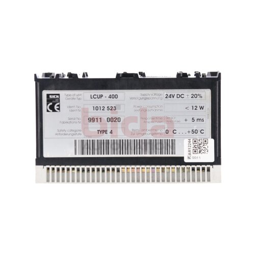 Sick LCUP-400 Ident.Nr.1012 523 24 VDC 12W Lichtvorhang-Steuerung Light Curtain Controller