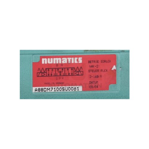Numatics VAK-21 (A88DM7100SU0061) Magnetventil Solenoid valve