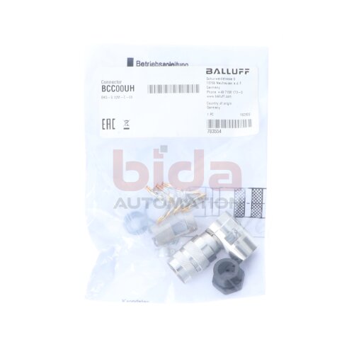BALLUFF BCC00UH Selbstkonfektionierbare Steckverbinder / Self-assembly connectors 60 VAC