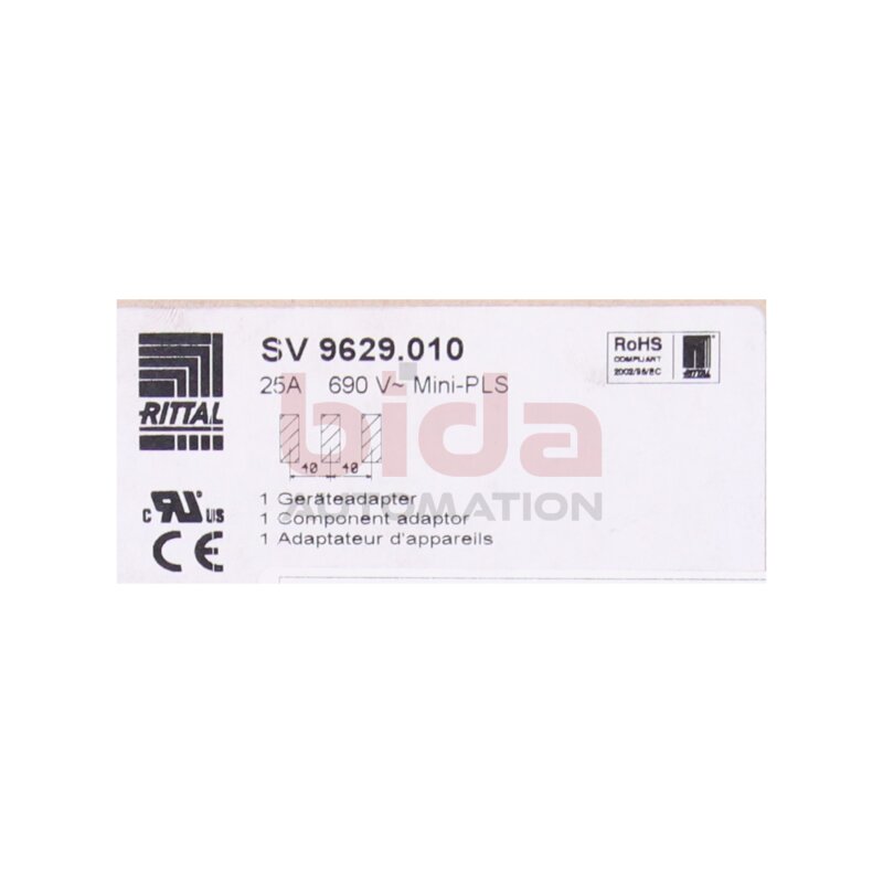 RITTAL SV9629.010 Mini-PLS Ger&auml;teadapter Mini-PLS device adapter