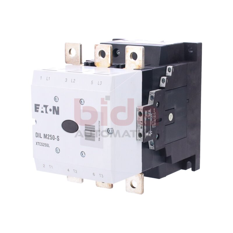 EATON DILM250-S / DIL M250-S/22 (XTCS250L) Leistungssch&uuml;tz Power contactor